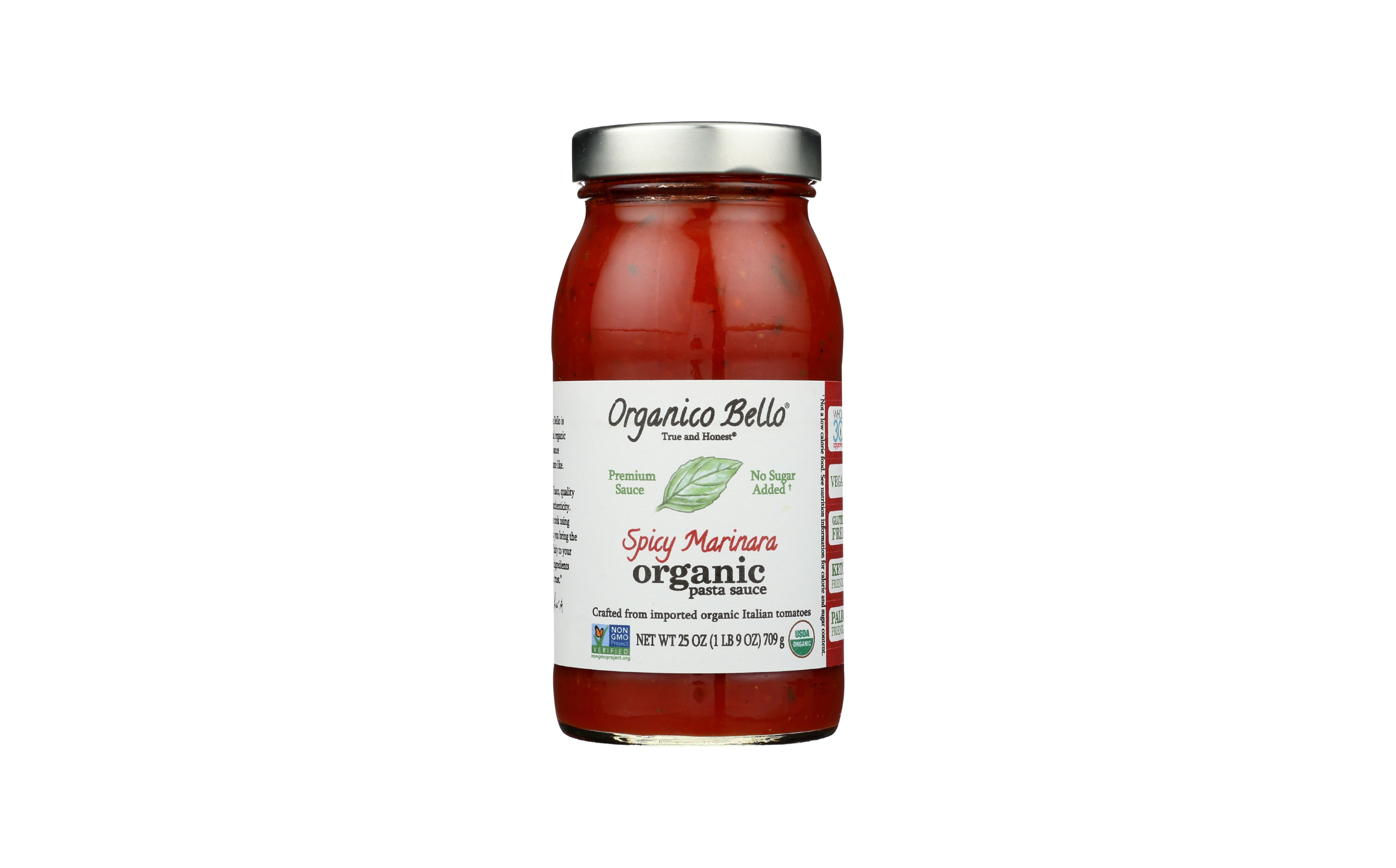 Organico Bello - Org. Spicy Marinara Sauce 25 oz