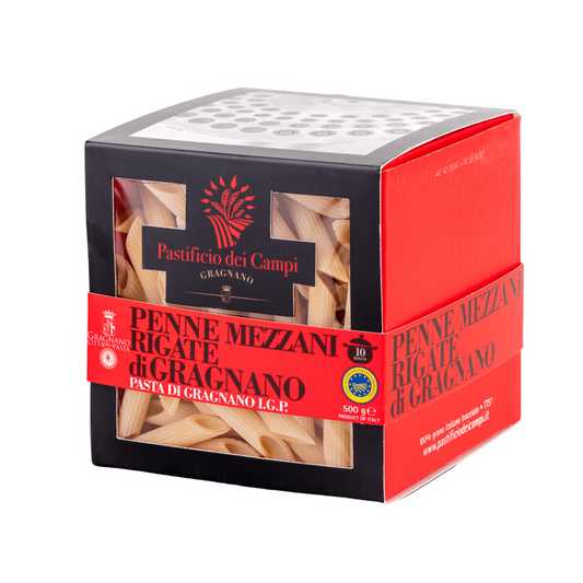 P. dei Campi - Penne Mezzi Rigate di Grag. Pasta 500g