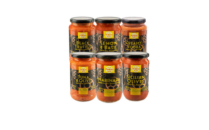 Pastificio Mandala Pasta Sauce Variety 6 Pack