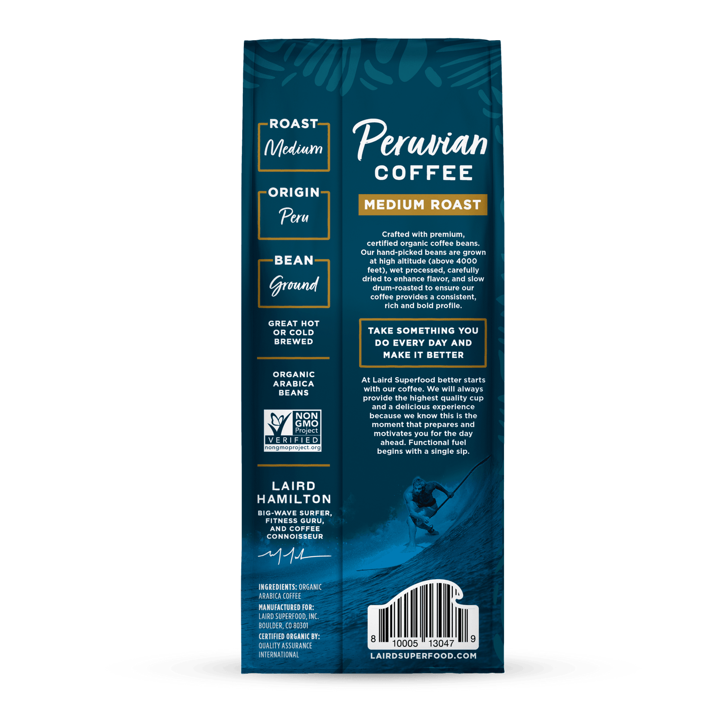 Organic Peruvian Medium Roast Ground Coffee