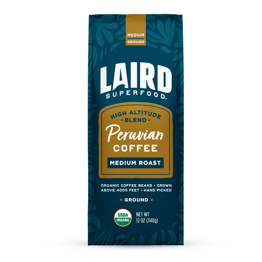 Organic Peruvian Medium Roast Ground Coffee