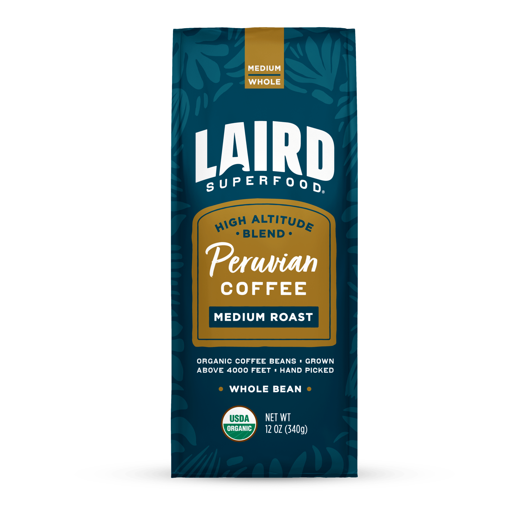 Organic Peruvian Medium Roast Whole Bean Coffee – Chef's Mandala ...