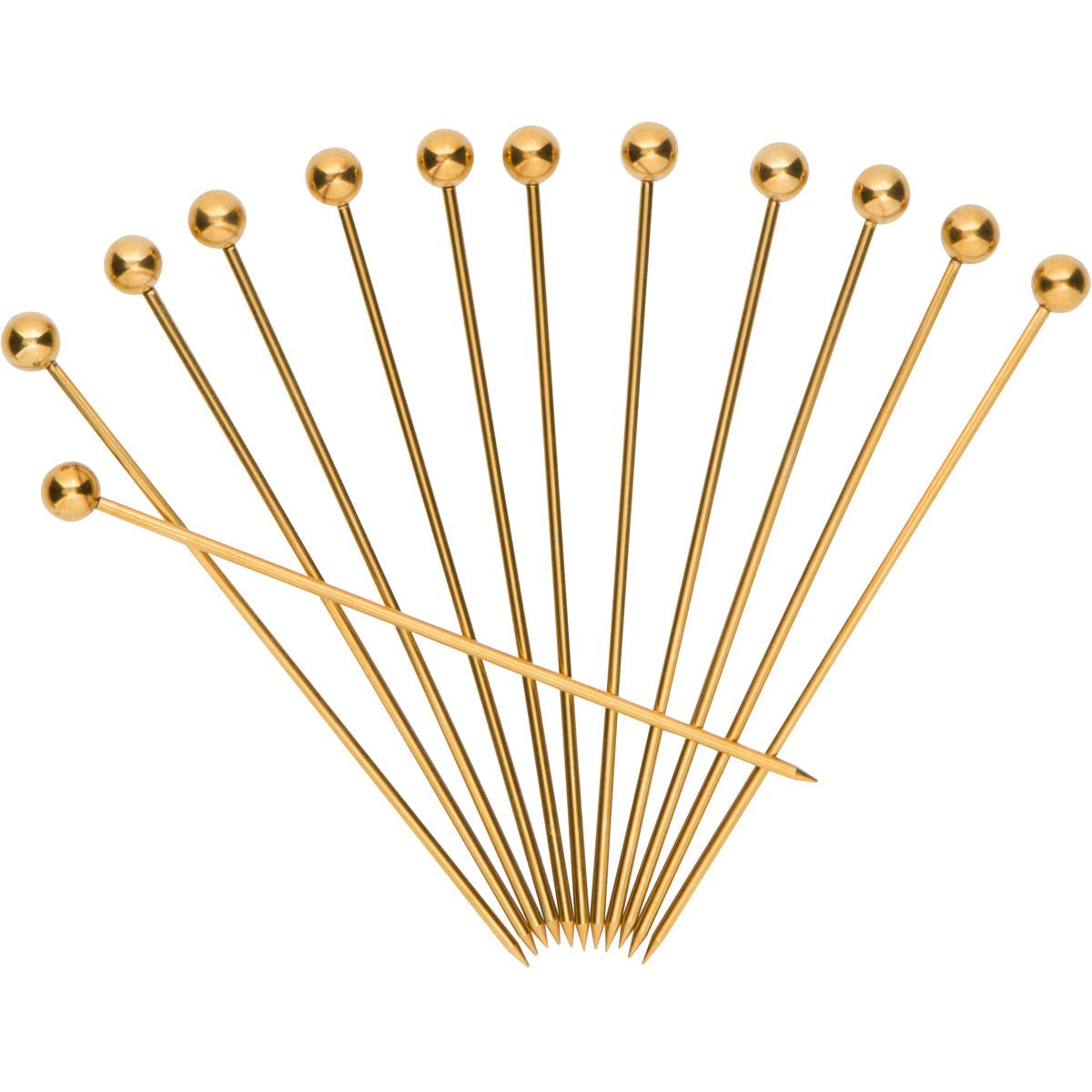 Gold Cocktail Picks