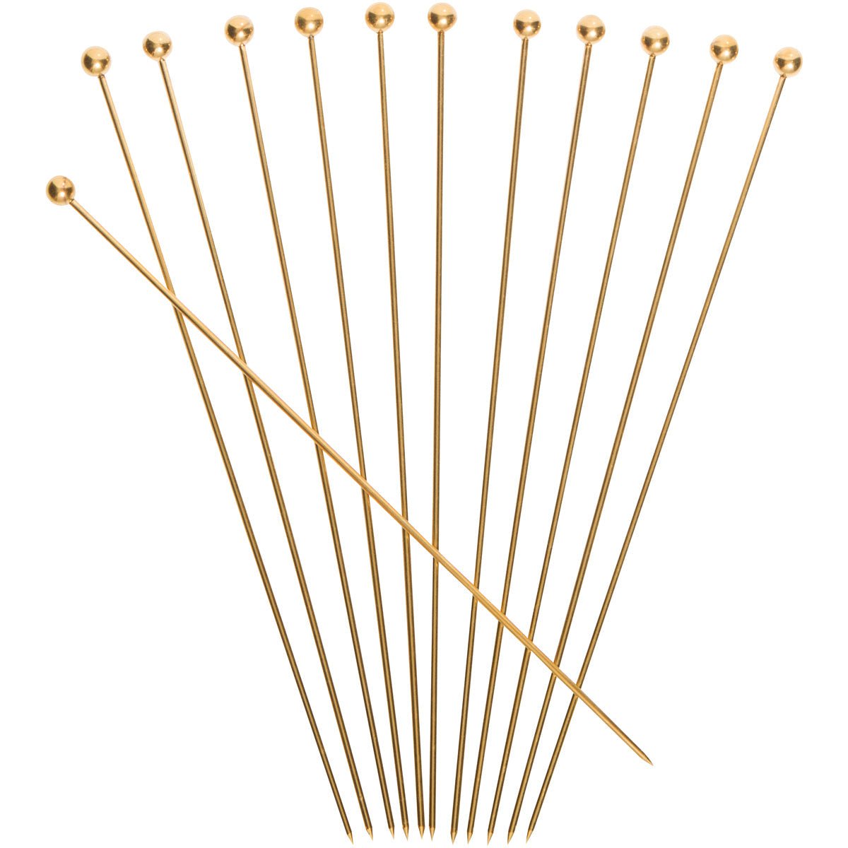 Gold Cocktail Picks