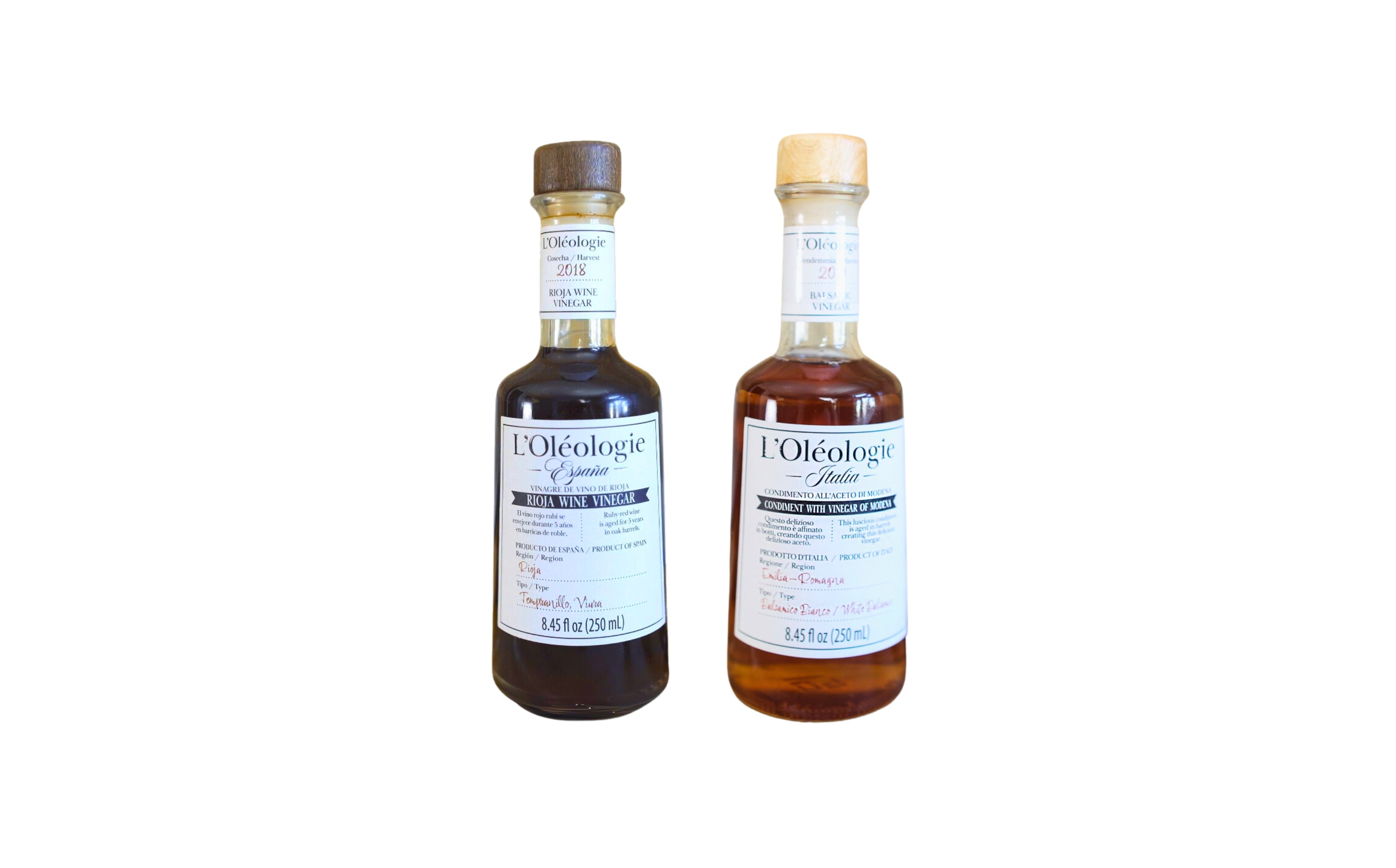 L'Oléologie Aged Vinegar 2 Pack Gift Set (Small)