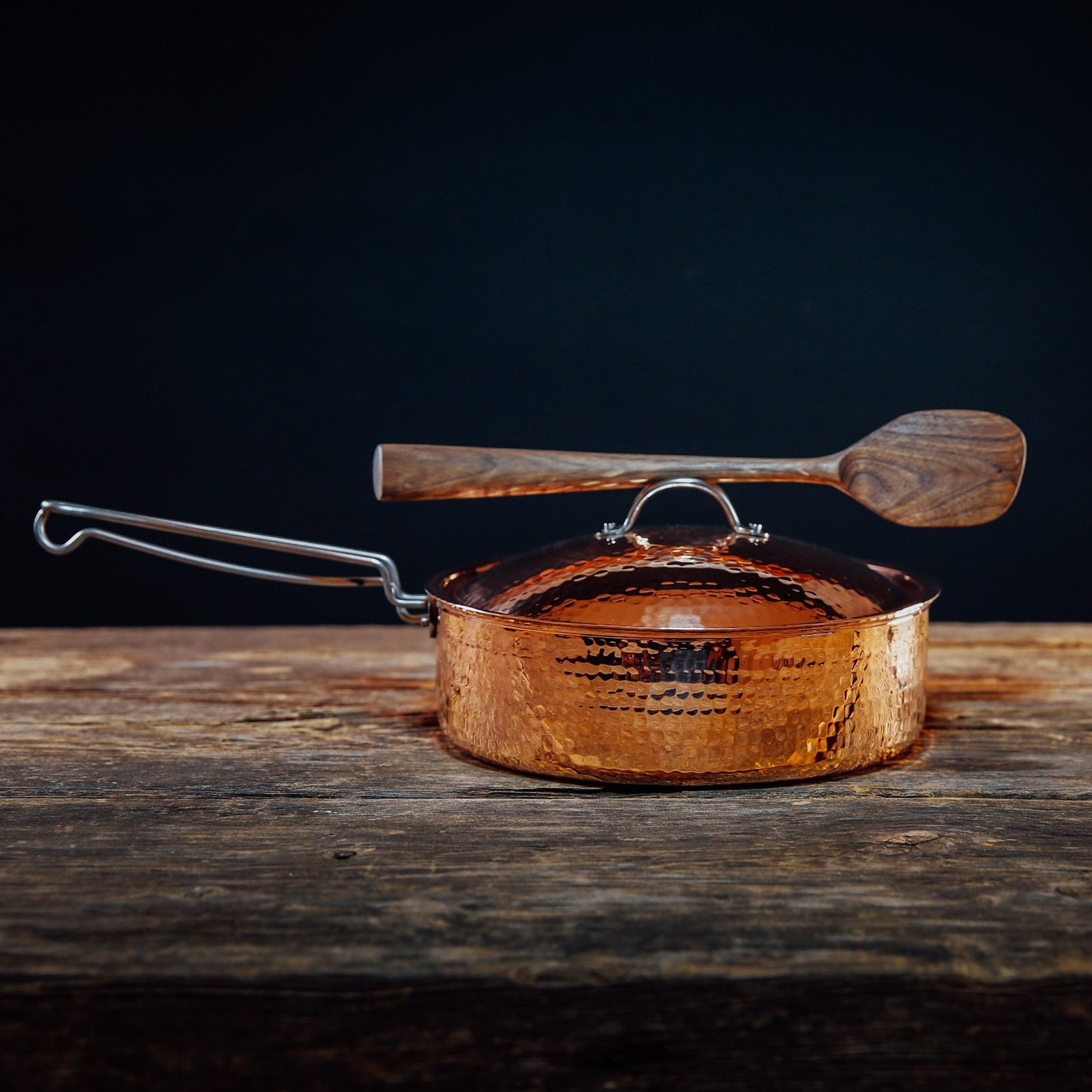 Copper Saute Pan with lid (Handmade!)