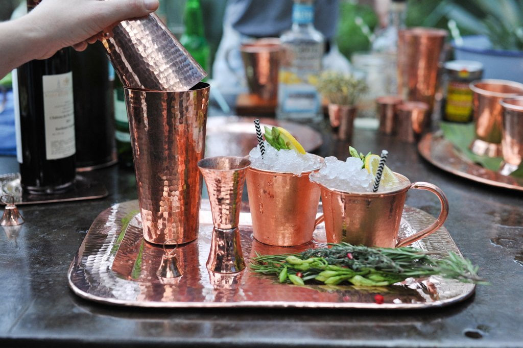 Copper Cocktail Set (Handmade)