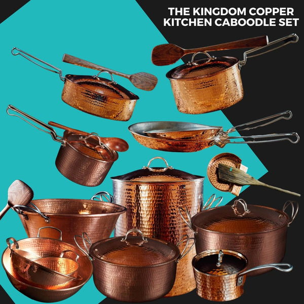 The Kingdom Copper Kitchen Caboodle (handmade!)