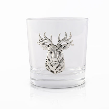 Elk Head Bar Glasses Set of 4