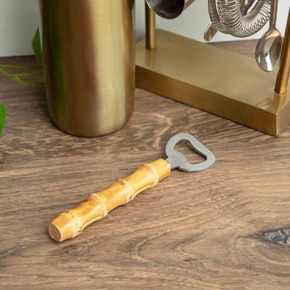 Bamboo Bottle Opener