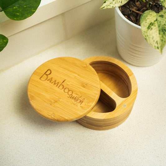 Bamboo Spice Storage Container