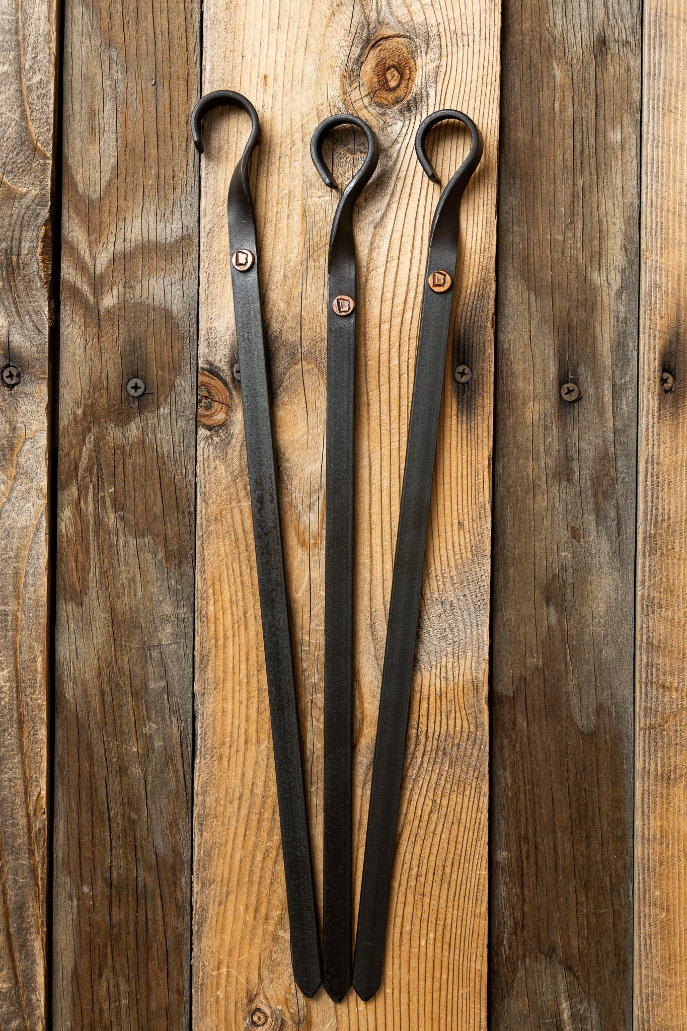 BBQ Skewers - 6 Pack (Hand Forged!)