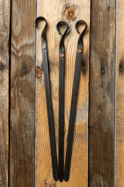 BBQ Skewers - 6 Pack (Hand Forged!)