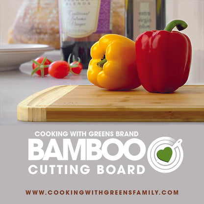 CWG XL Bamboo Cutting Board with juice groove FREE DELIVERY