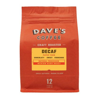 Decaf Paper Tiger Coffee