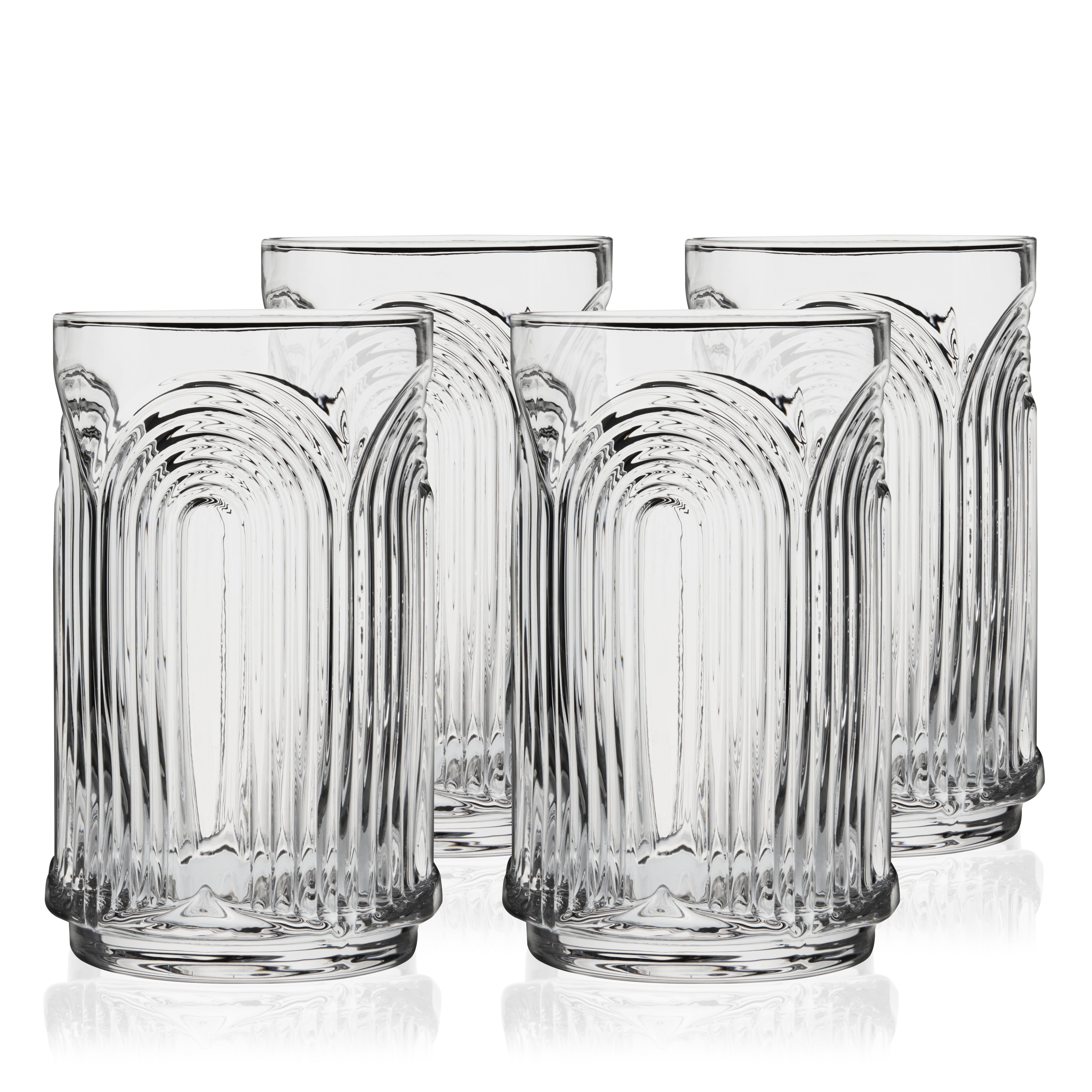 Beau Highball Glasses, Set of 4 - Thumbnail 3
