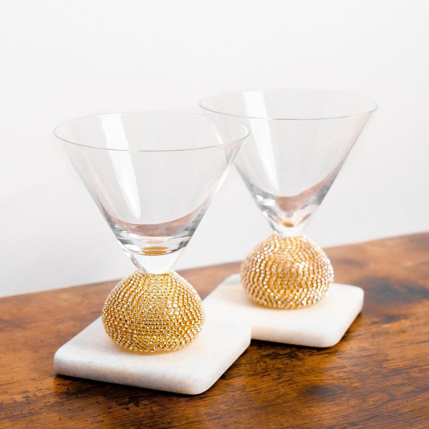 Bling Martini Glasses