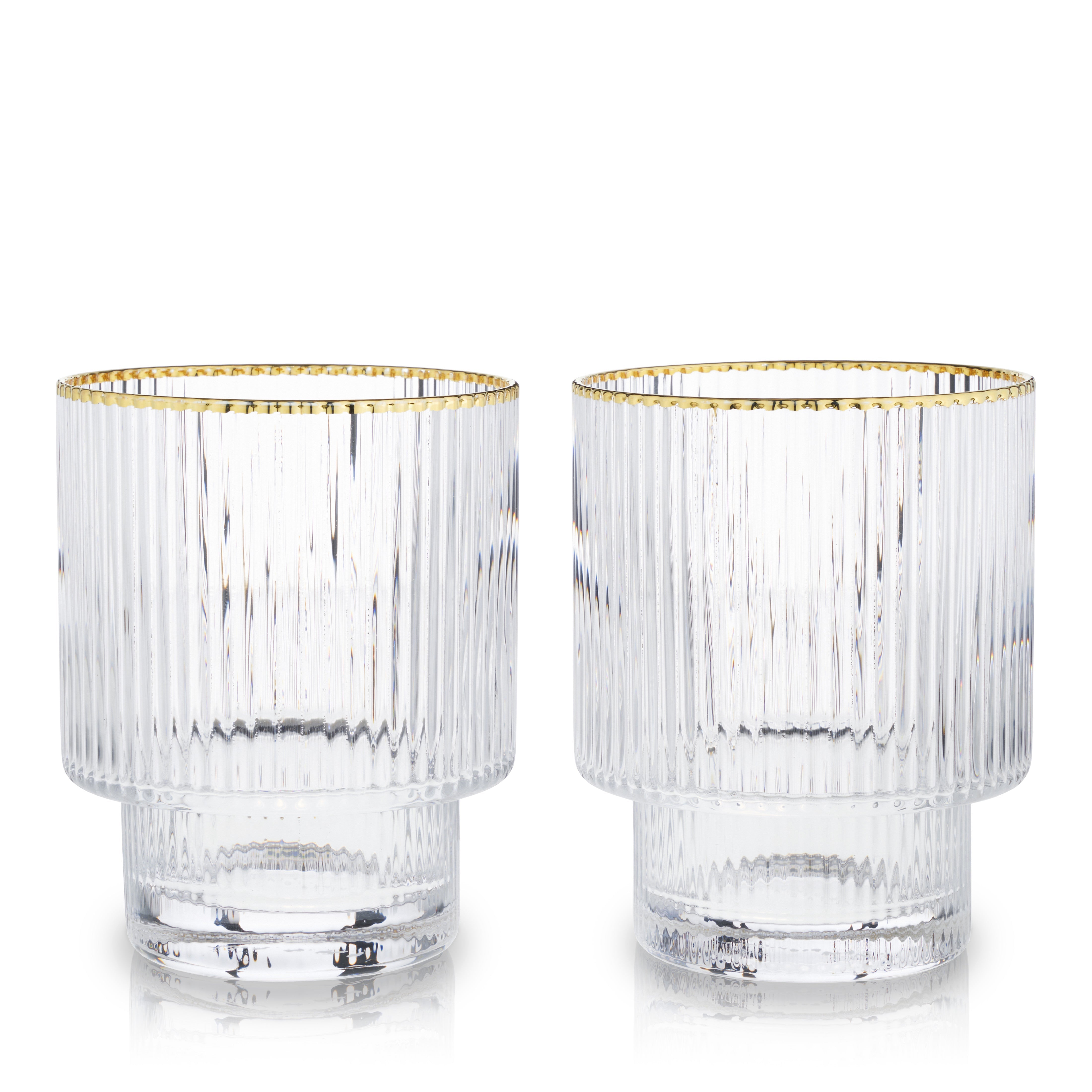 Viski Meridian Coupe Glasses