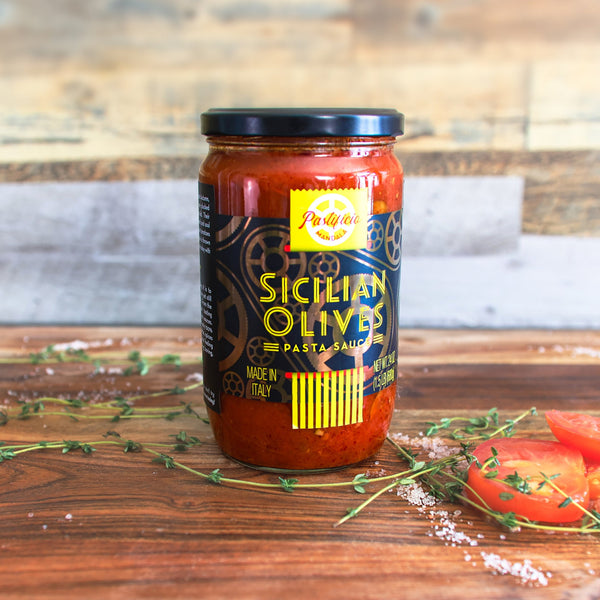 Pastificio Mandala Sicilian Olive Pasta Sauce 24 oz loading=