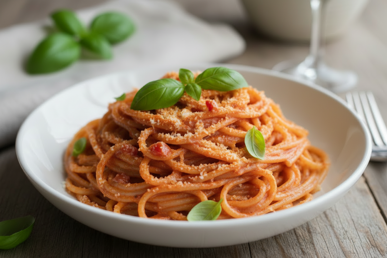 same image but with vodka tomato sauce