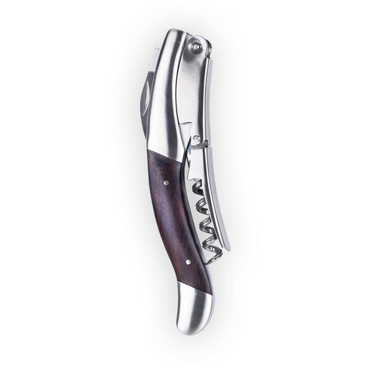 Admiral Heavyweight Corkscrew with Ebony Wood Handle