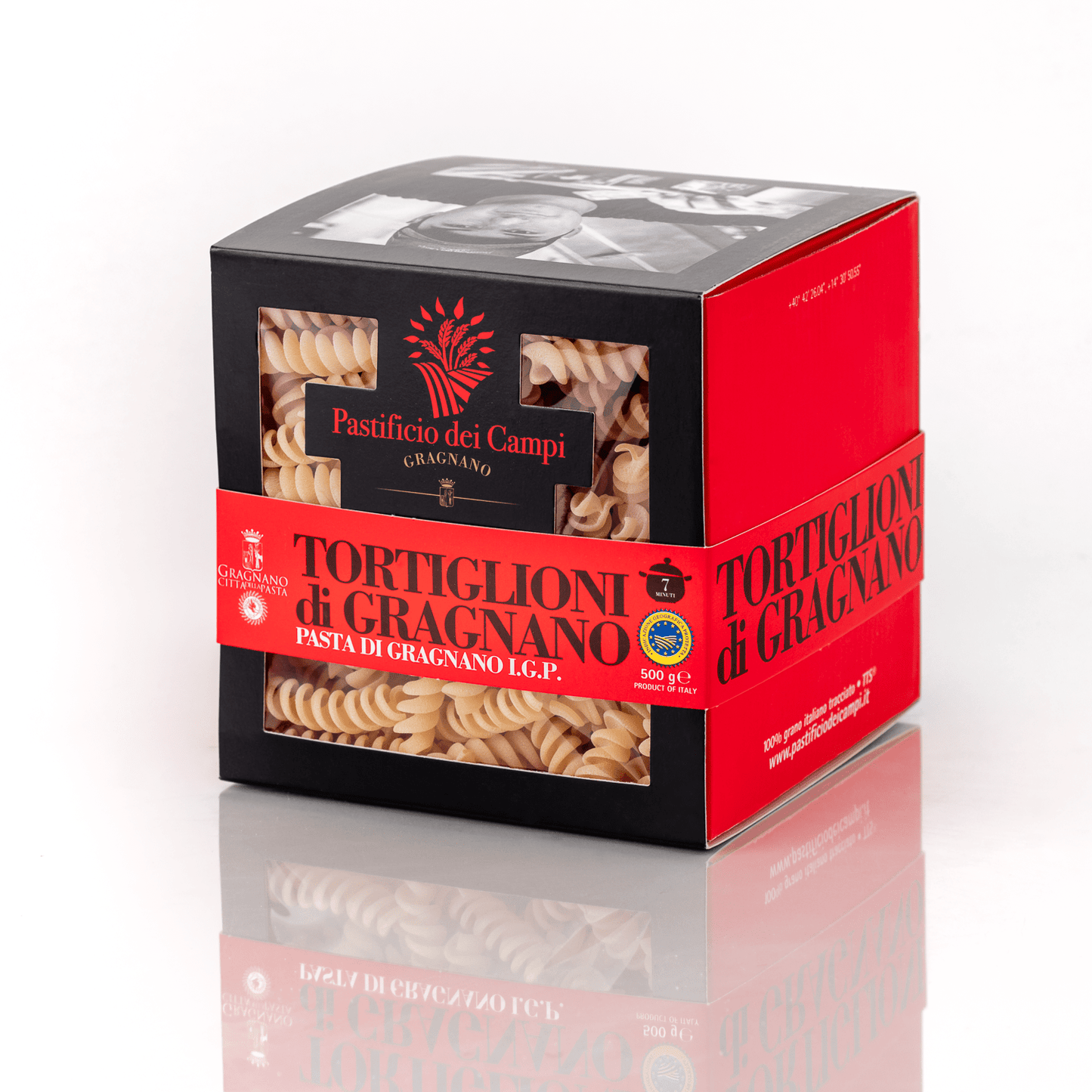 P. dei Campi - Tortiglioni di Grag. Pasta 500g