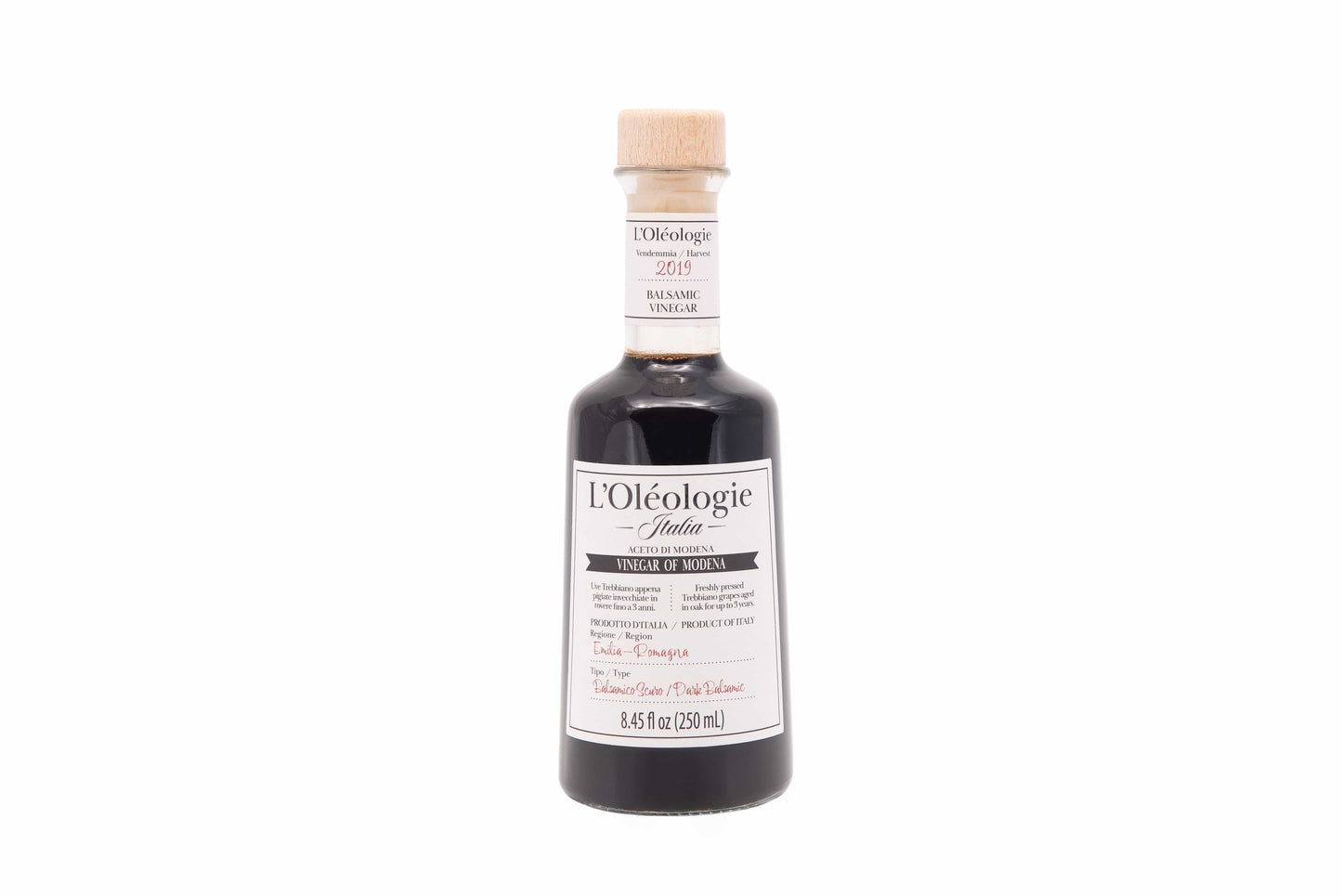 L'Oléologie Dark Italian Balsamic Vinegar (3 Yr) 250ml