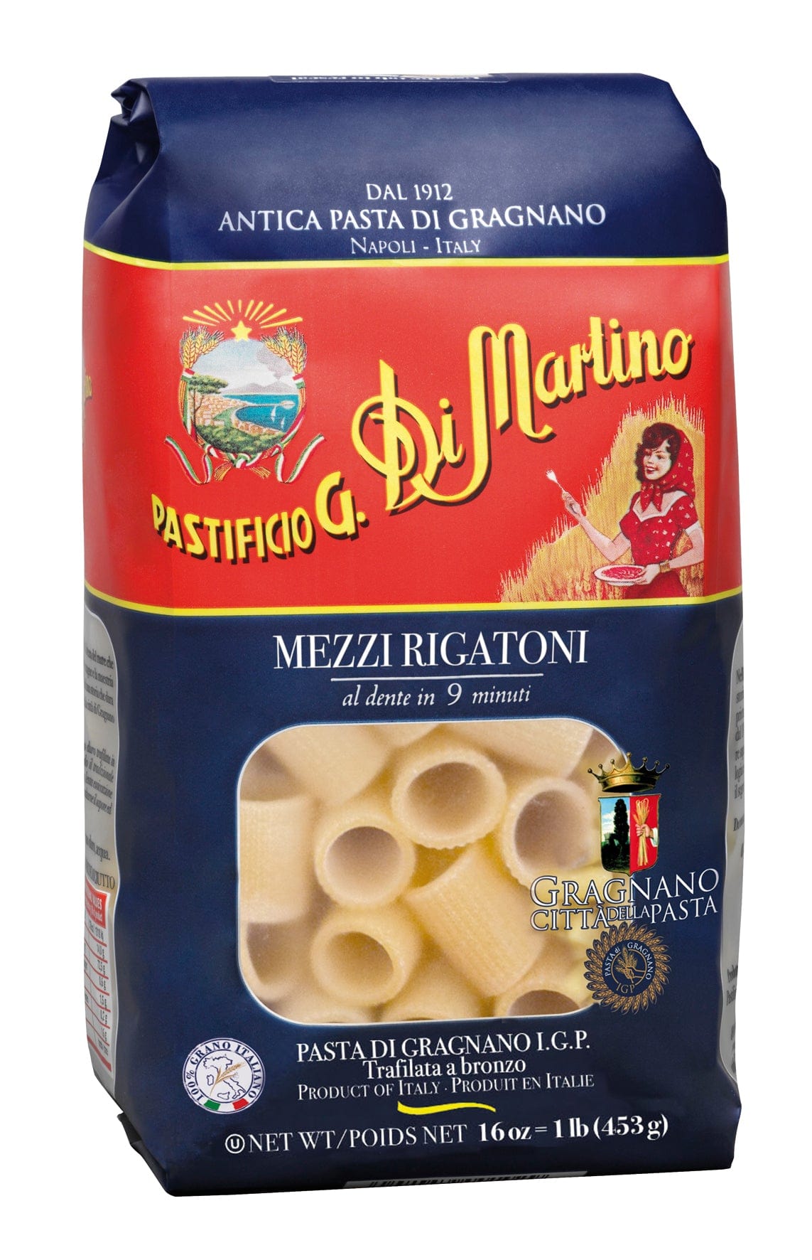 di Martino - Mezzi Rigatoni Pasta 16 oz